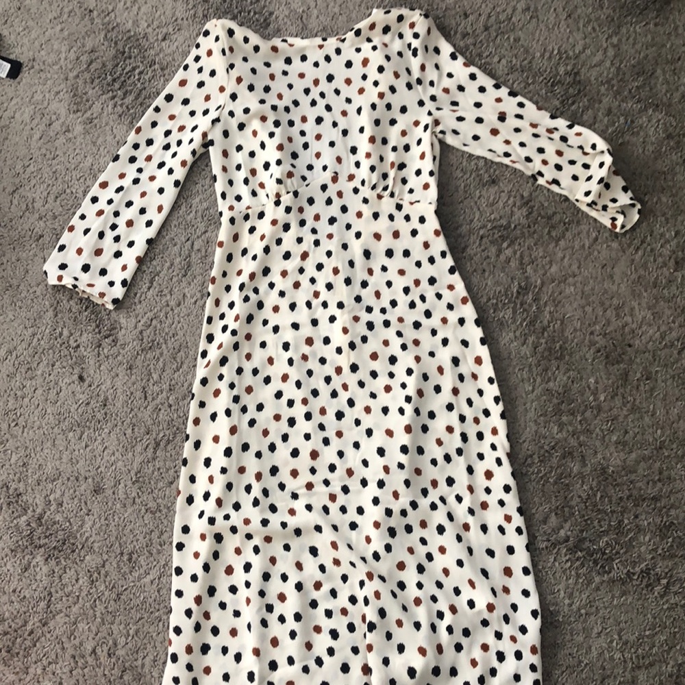 Polka Dot Midi Dress